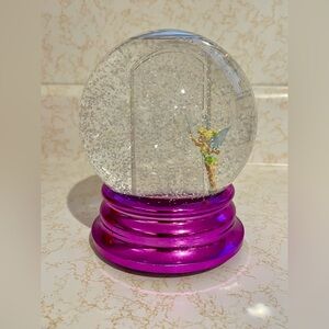 Disney Store Tinkerbell Snow Globe Tink Disney Fairies Mini Polaroid Wallet Size